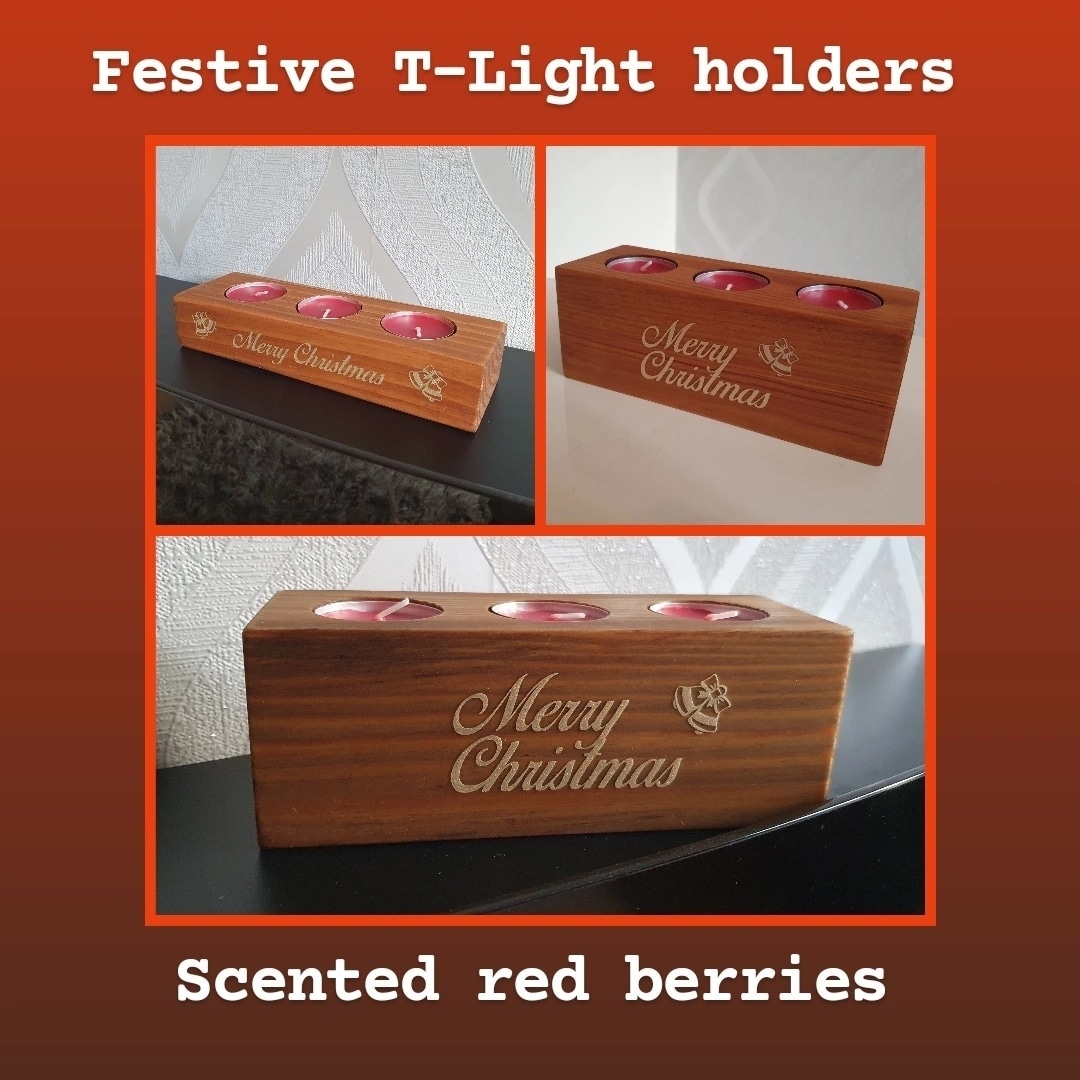 Last chance to get your hands on these festive T-Light holders 😍 

#Christmas #ChristmasDecor

#Wednesday #shopping 🛍💝🎁
#cjsrustictouch #homedecor 

#EarlyBiz #kingof #craftbizparty 

⬇️🔔⬇️🔔⬇️
ebay.co.uk/itm/CHRISTMAS-…