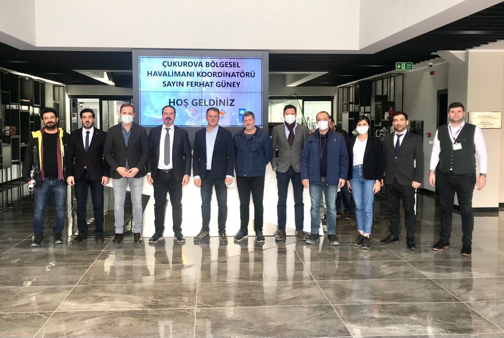 YDDMmersin's tweet photo. Çukurova Bölgesel Havalimanı Koordinatörü Sayın Ferhat GÜNEY ve ekibine Mersin Model Fabrika ve Yenilik Merkezimizi ziyaretlerinden dolayı teşekkür ederiz. @yenilikmersin #modelfabrika #mersinmodelfabrika #modelfactory #yalinuretim #leanmanufacturing #innovation #inovasyon https://t.co/gVvQj7rdIi