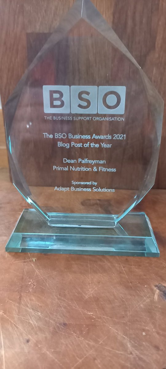 primal_nf's tweet photo. Proud to receive The Business Support Organisation blog post of the year award. 

Thanks to all that voted for me.

And congratulations Brett Sheldon for organising such a great event. https://t.co/60L1LxdjOl