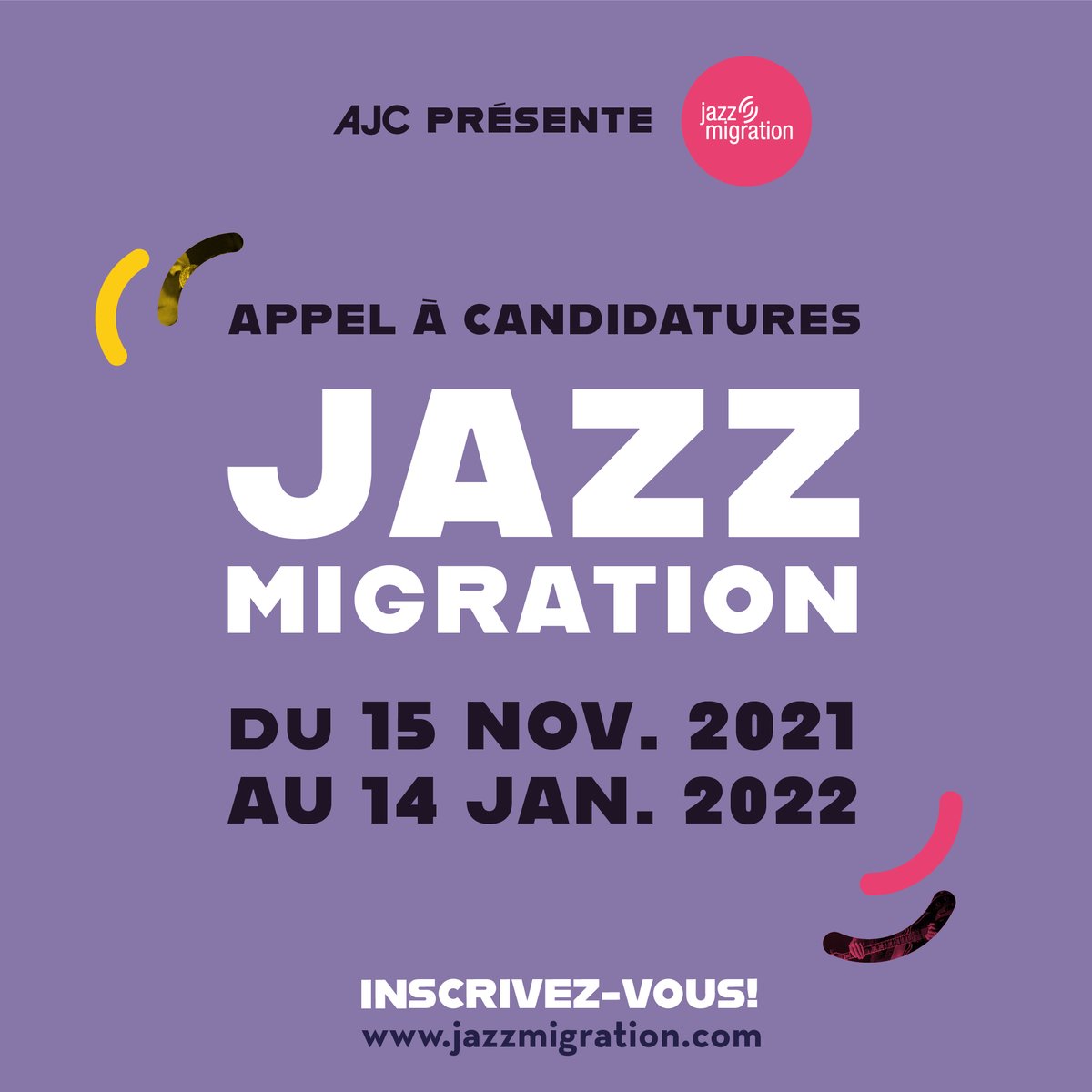 Trempo_'s tweet photo. .@AJC_Jazz recrute pour sa nouvelle édition de #JazzMigration, parcours d'accompagnement de deux ans pour les musicien·nes émergent·es en jazz : déposez votre candidature avant le 14 janvier.
→ https://t.co/cyirteh5UD https://t.co/57Y0OohYhB