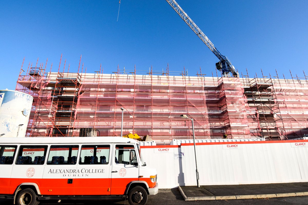 We are delighted to see our Clancy team's progress with our Alexandra college project. The brickwork and internal finishes are superb, and we look forward to delivering some more milestones on the project. Well done to all involved. #Clancy #Builtonpartnership #Collaboration