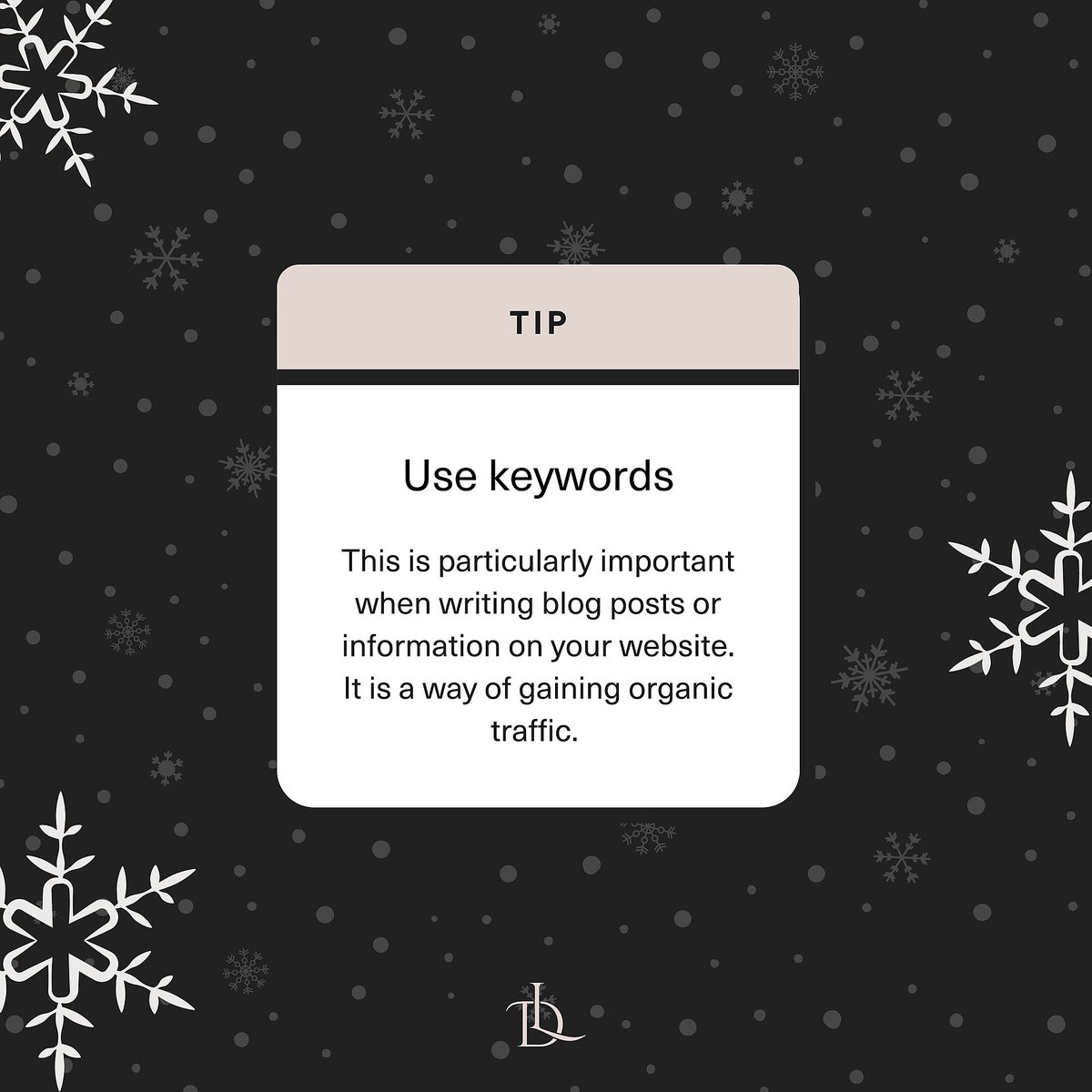 lunax_digital's tweet photo. Day 15. 

What are keywords?

Keywords are words that, essentially boost SEO. Keywords are searched on a search engine such as Google. An example would be if someone searched 'digital marketing agency near me'. 

We will post a proper blog explaining this in detail soon! https://t.co/QI8nMhFxeb
