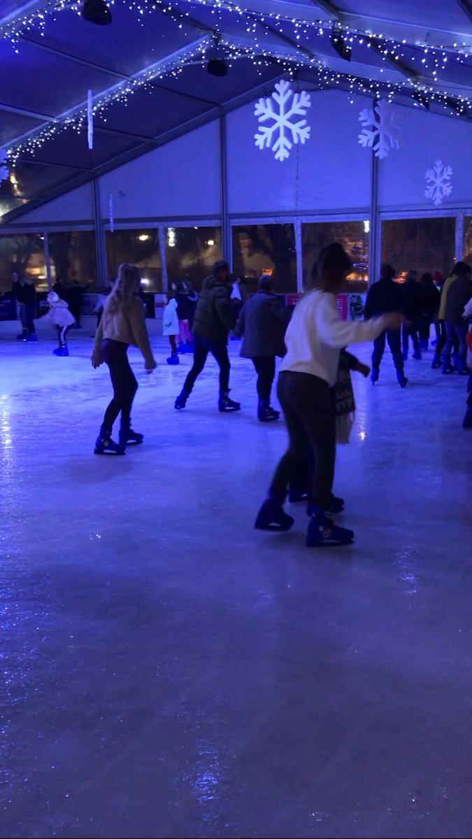 Thank you to Sra Sanchez for taking the U6 Spanish group ice-skating last week #moreenthusiasmthanstyle