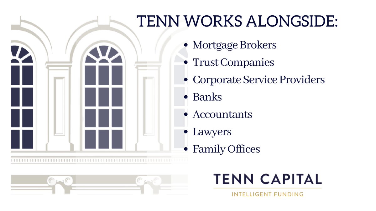 We are often approached by these parties who are looking for a fast funding solution for their clients - either to solve a problem or to create liquidity to pursue an opportunity.   

We are always happy to discuss potential scenarios and help create solutions!

#bridgingfinance