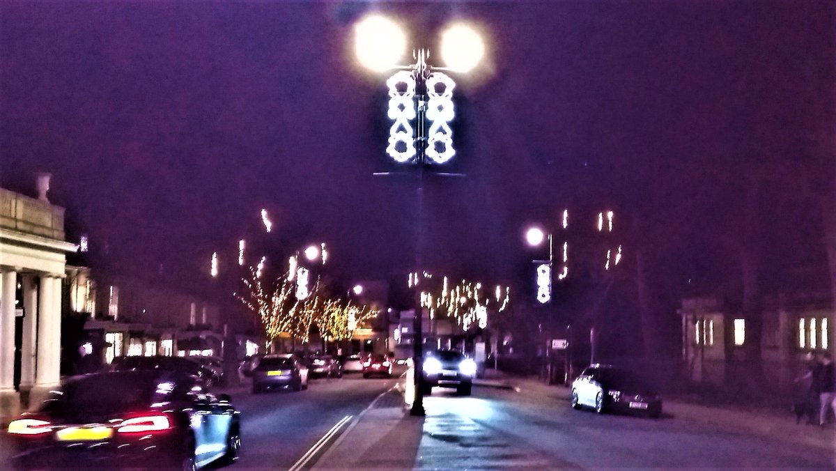 Montpellier in Cheltenham - Xmas Street Lights 2021.
