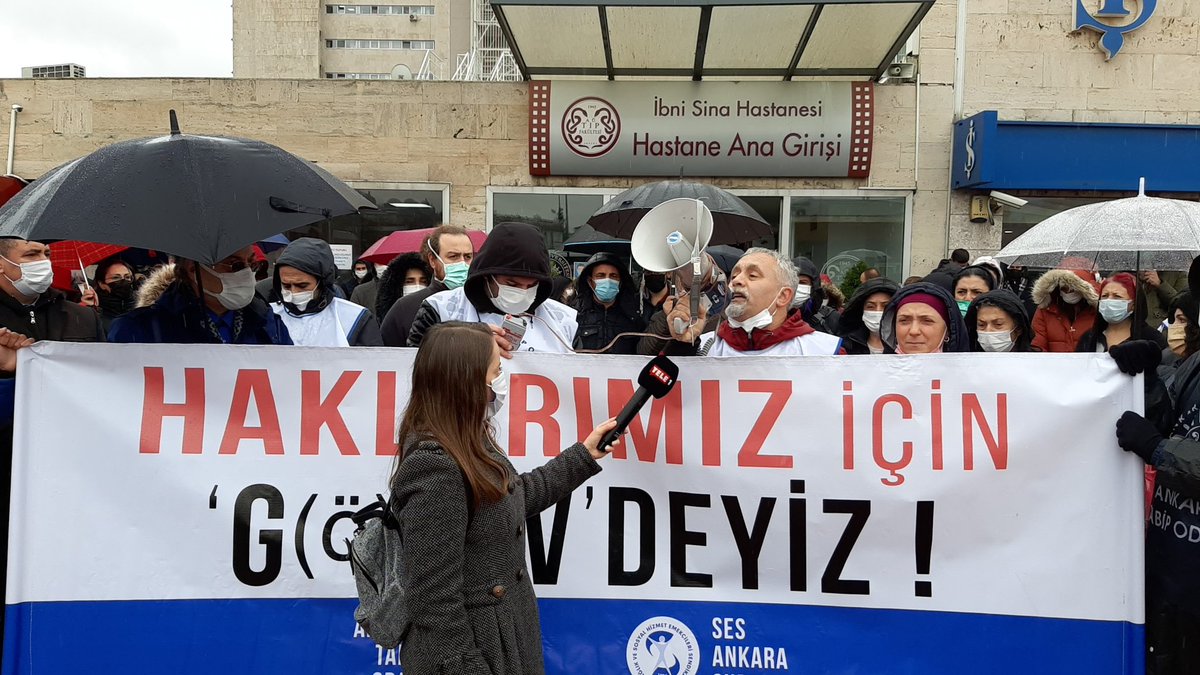 #Grevdeyiz Ankara İbni Sina Hastanesi