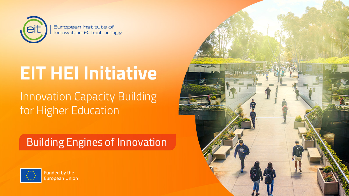 The <a href="/EITeu/">European Institute of Innovation & Technology</a>'s HEI Initiative unlocks the potential of #HigherEducation institutions for #innovation and #entrepreneurship through:

🏛️Institutional change
🤝Partnerships
💡Innovation
👩‍💼Entrepreneurship
🧠Knowledge sharing

🔗eit-hei.eu