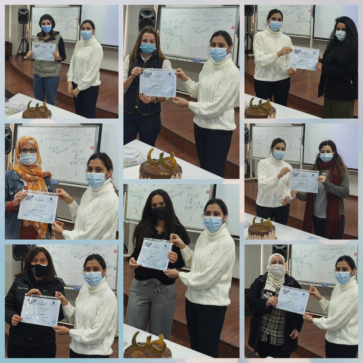 أطلق قسم اللغة العربية مسابقة "إحياء اليوم العالمي للغة العربية"، شارك فيها الزملاء من المعلمين والإداريين، وقد جمعتهم اللغة الأم بخصائصها وميزاتها من خلال الأسئلة التي طرحت عليهم ، ليحصدوا بعدها ثمرة عملهم في جو من المحبة والتآلف.
<a href="/Hhhsinfo/">Houssam Hariri HS</a> <a href="/jana_abuorm/">jana abou orm</a> <a href="/monamajzoub/">monamajzoub</a>