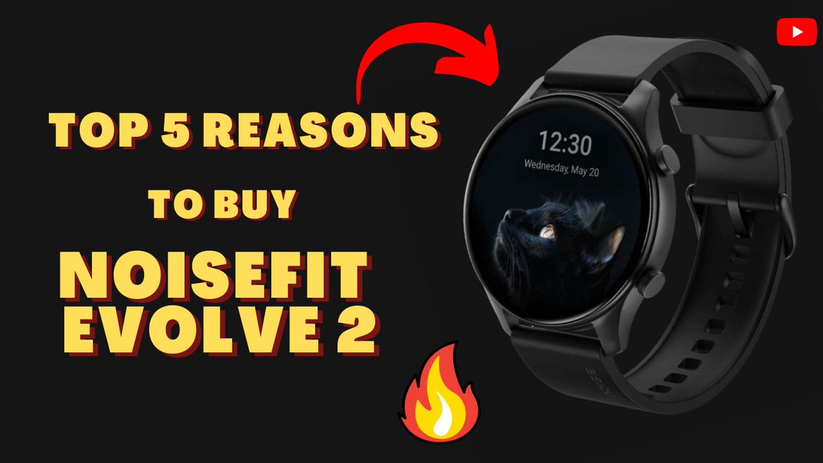 DigitalGyan5's tweet image. Top Reasons to Buy Noisefit Evolve 2...🔥🔥🔥🔥🔥
Best smartwatch under 4k?
youtu.be/-NaKhtpmaTw

#Noisefitevolve2 
#gonoise
#Noisesmartwatch
#NoiseColorFitUltra2