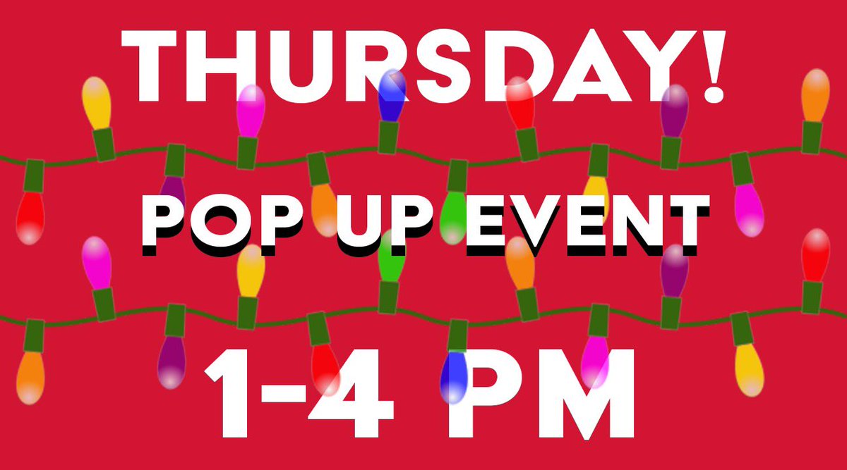 PrairieEyes's tweet photo. THURSDAY!! Come for lefsa, cupcakes, & coffee PLUS special pricing on glasses๐ #lefsa #cupcakes #coffee #Christmas #celebrate https://t.co/9M9s8WXNT7
