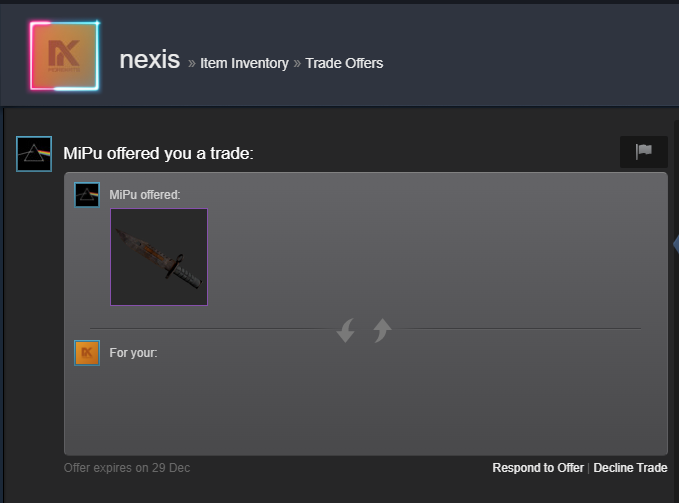 nexiscsgo's tweet image. Kuss @99DAMAGEde