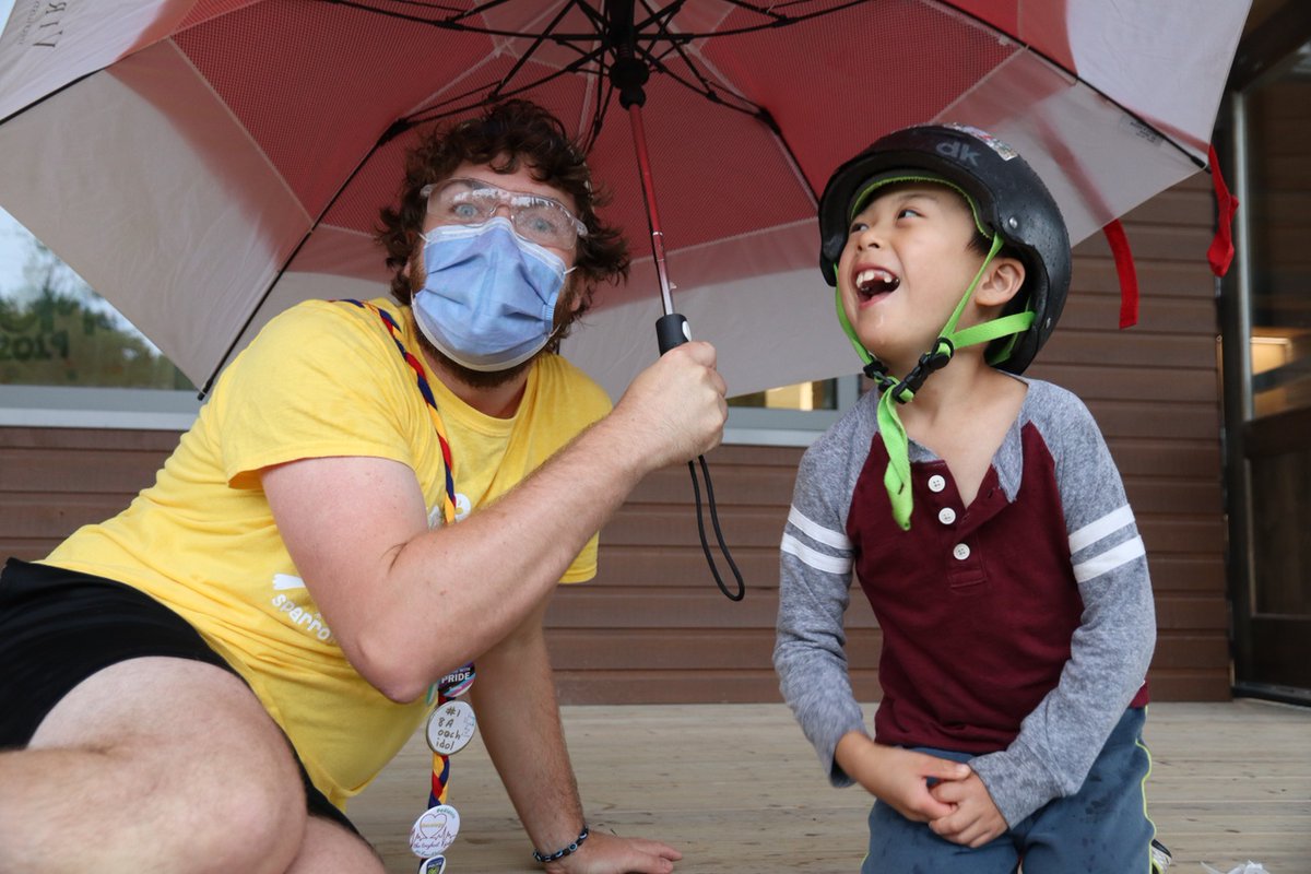 The return of in-person camp programs wouldn't have been possible without our amazing team of staff and volunteers! We are so grateful for them! 😊