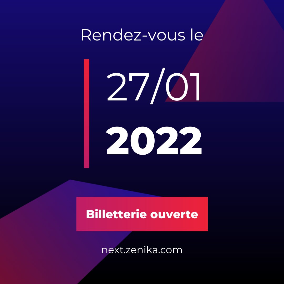 J-43 avec la NEXT, la conférence #ProductManagement &amp; #Craftsmanship, 100% REMOTE 🔥

Petit avant-goût de cette journée, ci-dessous 👇

(PS : Pensez bien à prendre votre billet ici 👉 lnkd.in/dkZC_6EP )

#zenikaNEXTconf