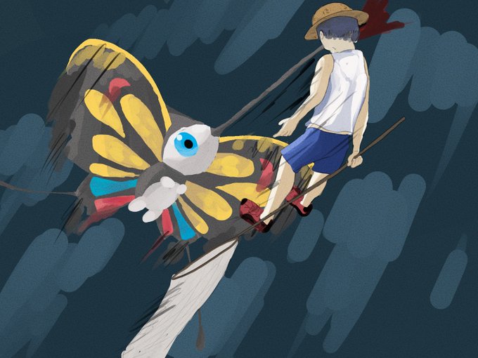 虫取り少年のtwitterイラスト検索結果