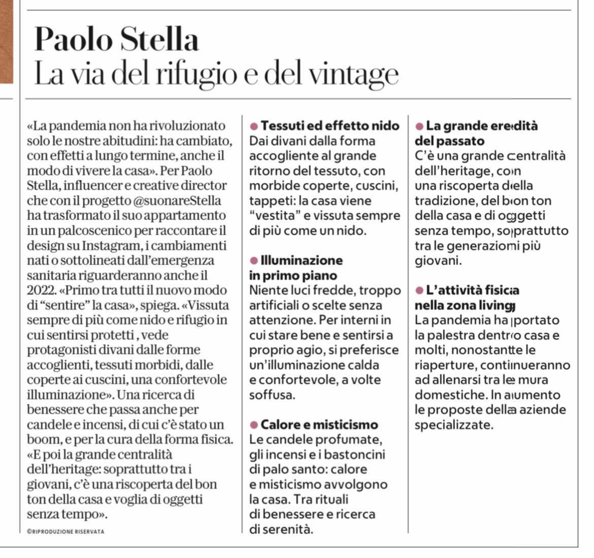 paolostella's tweet photo. Super proud - su @repubblica / design si parla del mio progetto #suonarestella https://t.co/y5zXVmAZHS