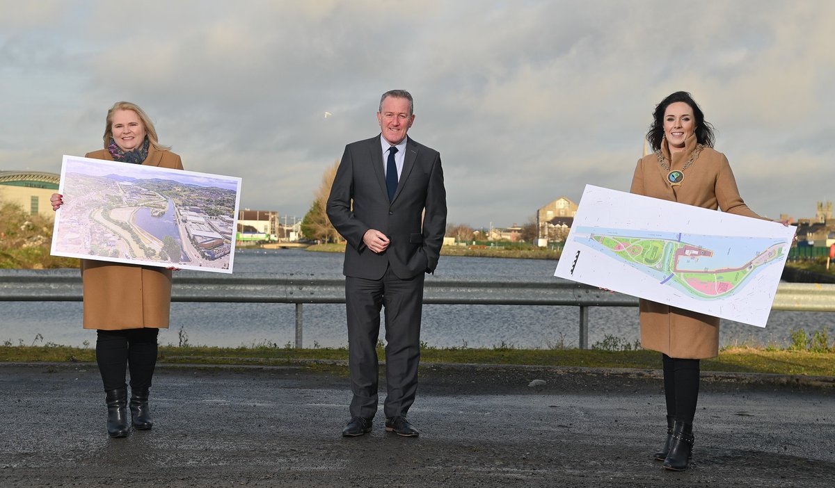 #GREATNEWS for Newry City as £16.2m is announced for the Albert Basin Park Project which will see a City Park created on the 15-acre site.

The investment will complement the £43m City Deal Project to regenerate Newry City.

<a href="/nmdcouncil/">NewryMourneDown</a> 
<a href="/conormurphysf/">Conor Murphy</a> 
<a href="/CathyMasonSF/">Cathy Mason</a>
