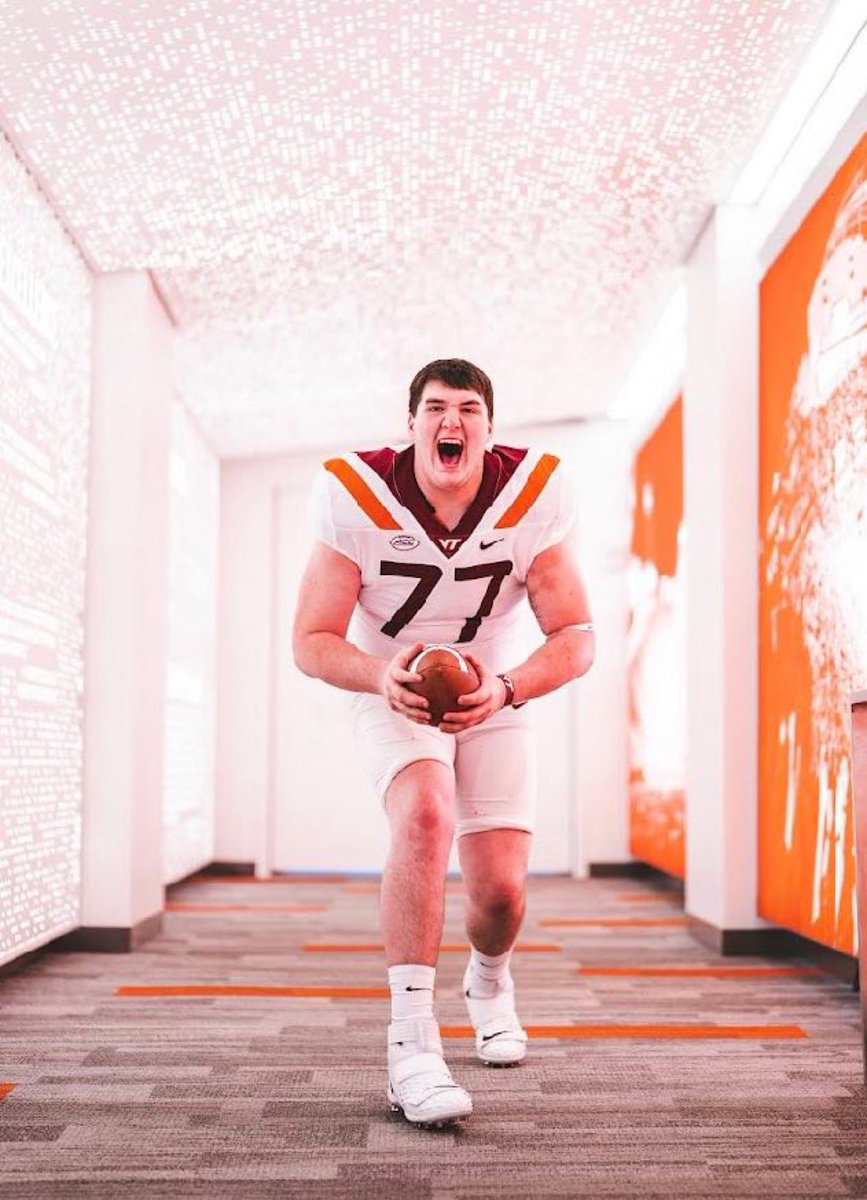 MeadowsBrody's tweet photo. With lots of consideration and conversation with my family, I have decided to commit to @VT_FootballNews @CoachPryVT @jcprice59 @TechLunchPailD https://t.co/xY56LaIqZ2