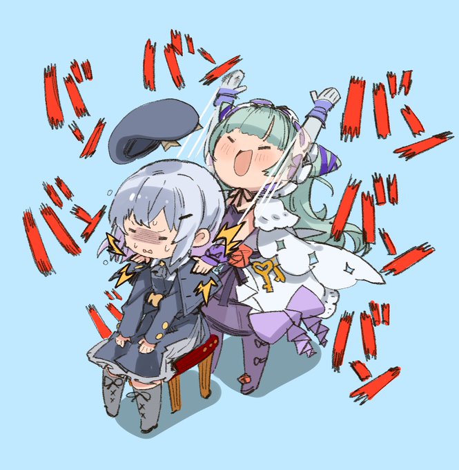 肩たたきで親孝行ができる娘。
#ペティの絵本 