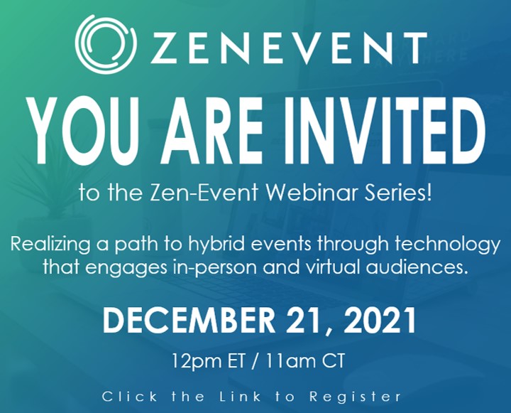 innoViaPro's tweet photo. Join us on December 21st as we showcase our approach to hybrid engagement that brings different audiences into a single space.
Register here: https://t.co/soT3iIr9tU
#events #eventprofs #webinar #hybridevents #zenevent #innoviaproductions https://t.co/a9R25iuk0W