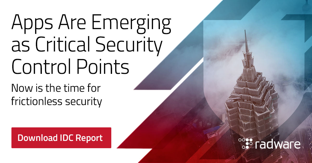 radware's tweet image. Keep pace with innovation. Get frictionless security for applications in the cloud. Learn more: ow.ly/cRI450H9BVm #applicationsecurity #frictionlesssecurity