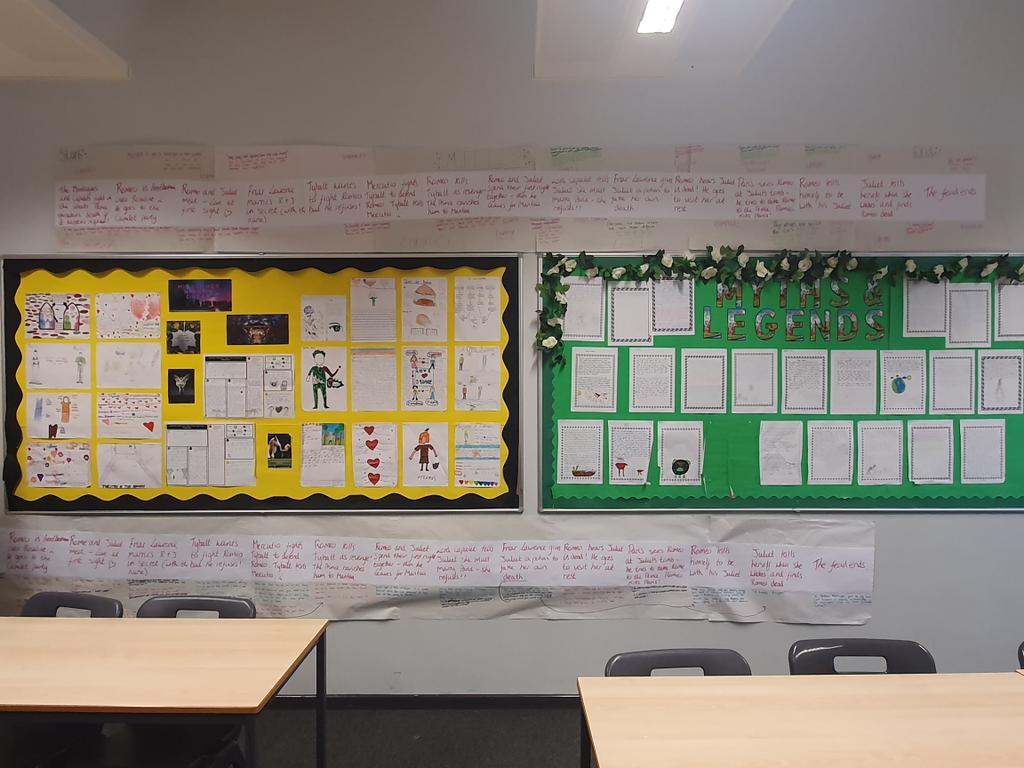 Miss_Hayes_Eng's tweet photo. Year 11's work was so good it just had to go on the wall! @bbgenglish @BBGAcademy @BBGAcademyTL https://t.co/L1Vl91Q37H