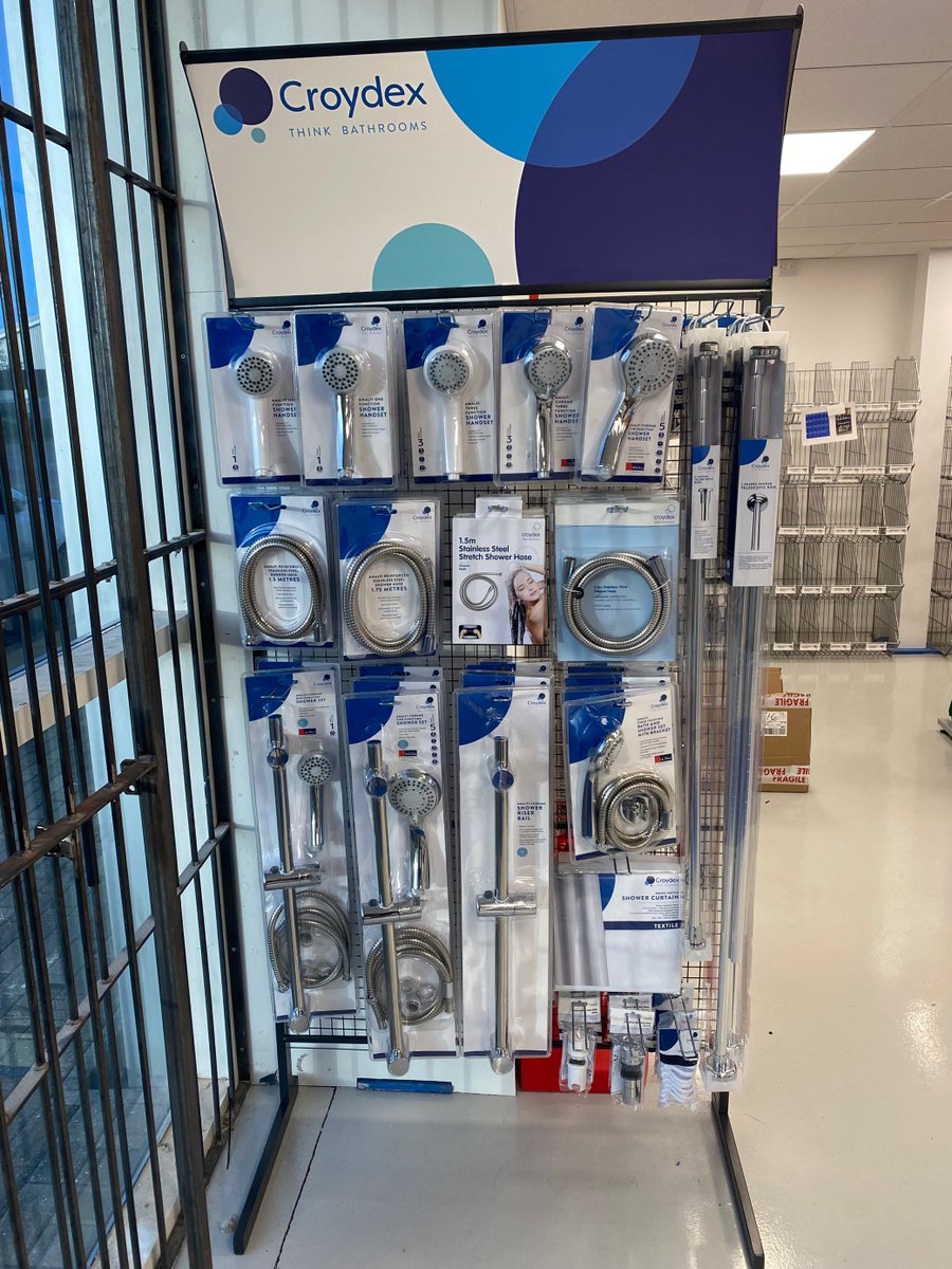 CroydexTrade's tweet photo. You can now find our Amalfi Shower range in Williams, Luton!

If you would like to find out about our merchandising solutions, speak to our sales team today:

https://t.co/EXXGZ5UgKr
💻 sales@croydex.co.uk
📞+44 (0) 1264 365881

#Trade #Tradesupplies #Merchant #Showeraccessories https://t.co/EZAKjlSkB1