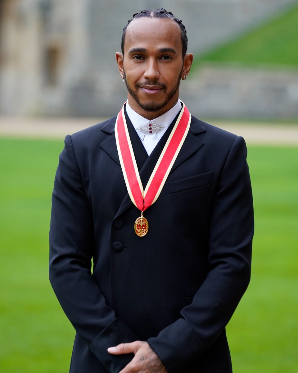 Sir @lewishamilton was made a Knight Bachelor by the Prince of Wales during an investiture ceremony at Windsor Castle today. Congratulations Lewis! #IWCFamily