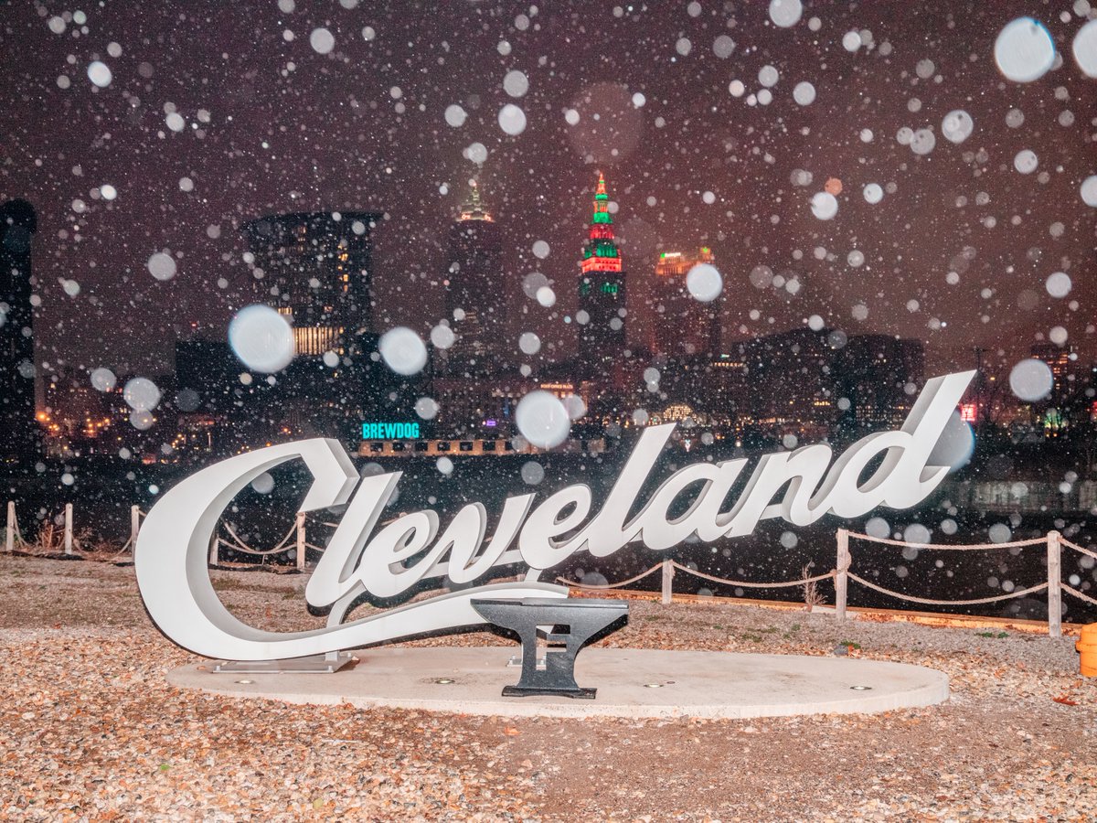 Holiday Skylines in Cleveland, OH