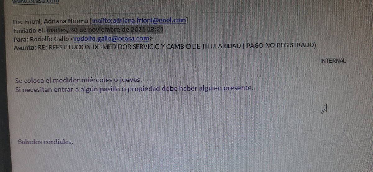 Rodolfogallo18's tweet photo. @BAconsumidor @OficialEdesur @eltreceoficial @CronicaTV @todonoticias @OficialEdesur te manda al privado, te cuelga el mensaje y no resuelven nada desde el 25.11 sin medidor, ha en un reclamo por falta de suministro que termina en nada ya que la cuadrilla indica no puede venir, sin solución o respuesta p todos sus canales 
@BAconsumidor #KunAguero https://t.co/A038cbwcOA