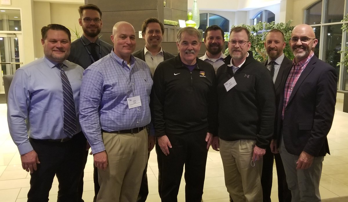 Recently had a great time meeting up with some of our UNI Ed Leadership students at the Iowa Superintendents Finance and Leadership Conference. #LeadPurple