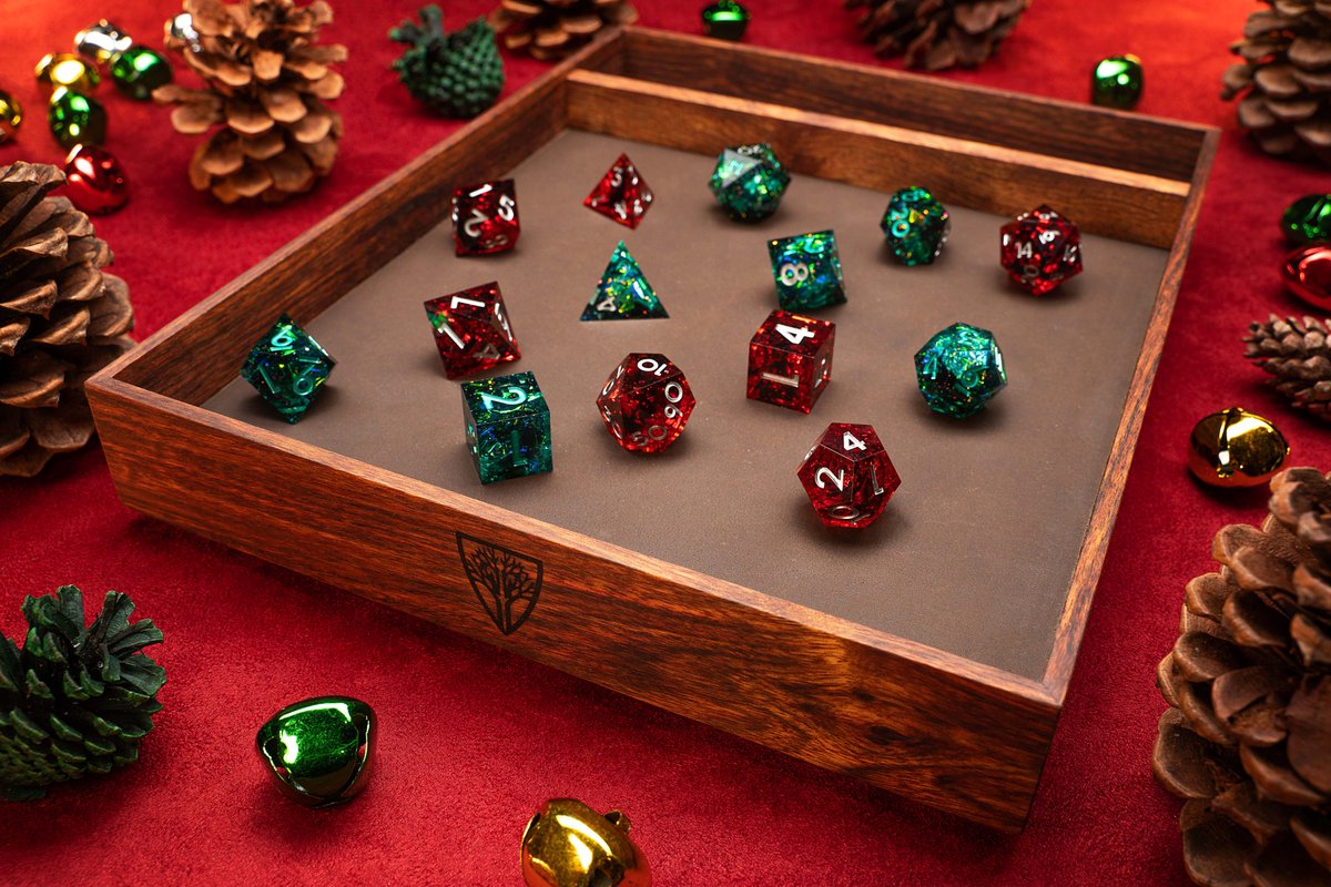 Wyrmwood Wednesday Giveaway 🎄

Soon to be discontinued! 😮 We have a Black Poisonwood Tabletop Tray - perfect for the holiday game sesh. ❄
 
(Rules posted below 👇)
#wyrmwoodwednesday #dnd #dice #ttrpg #blackpoisonwoodarmy