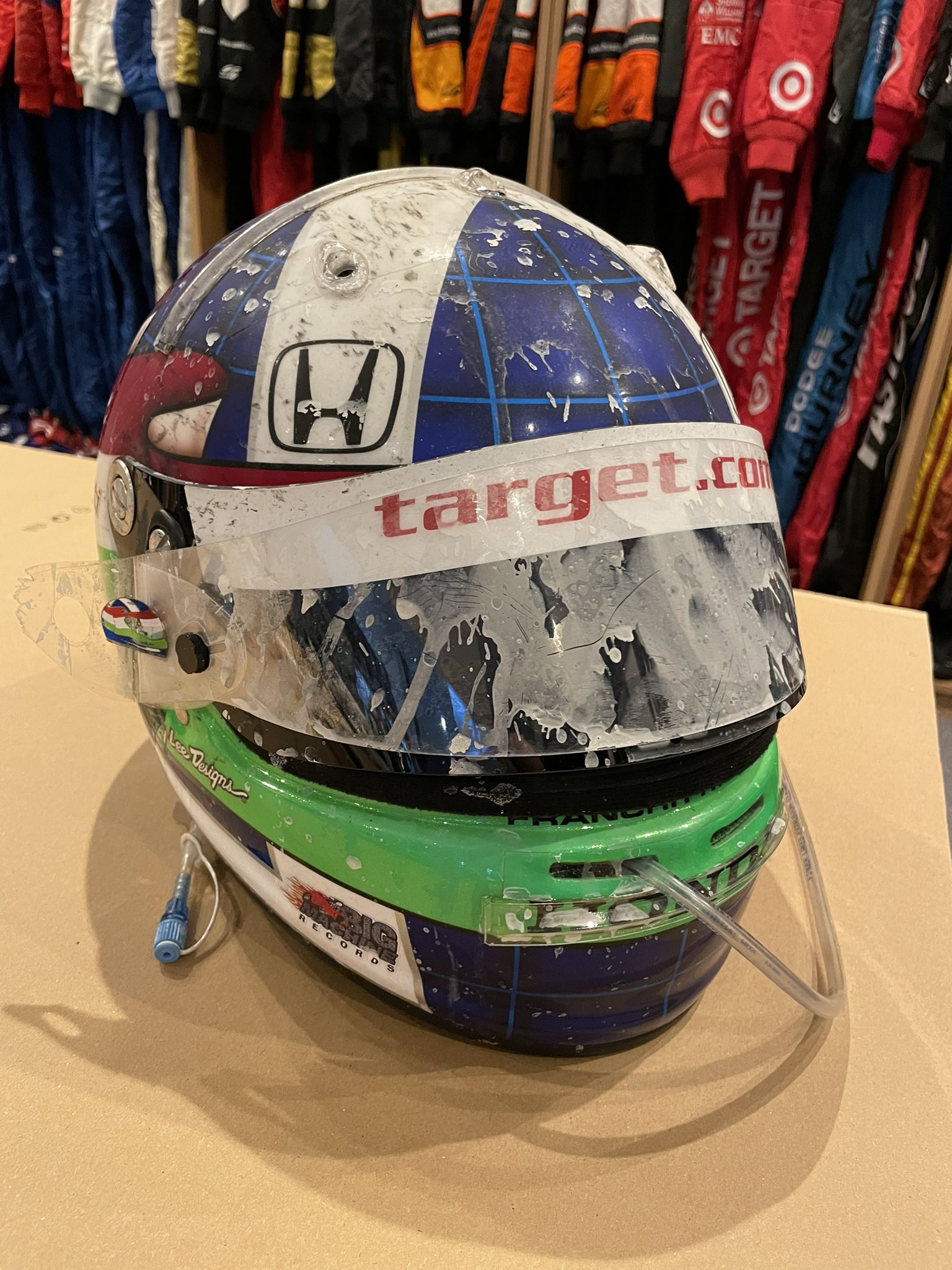 Dario 2025 franchitti helmet