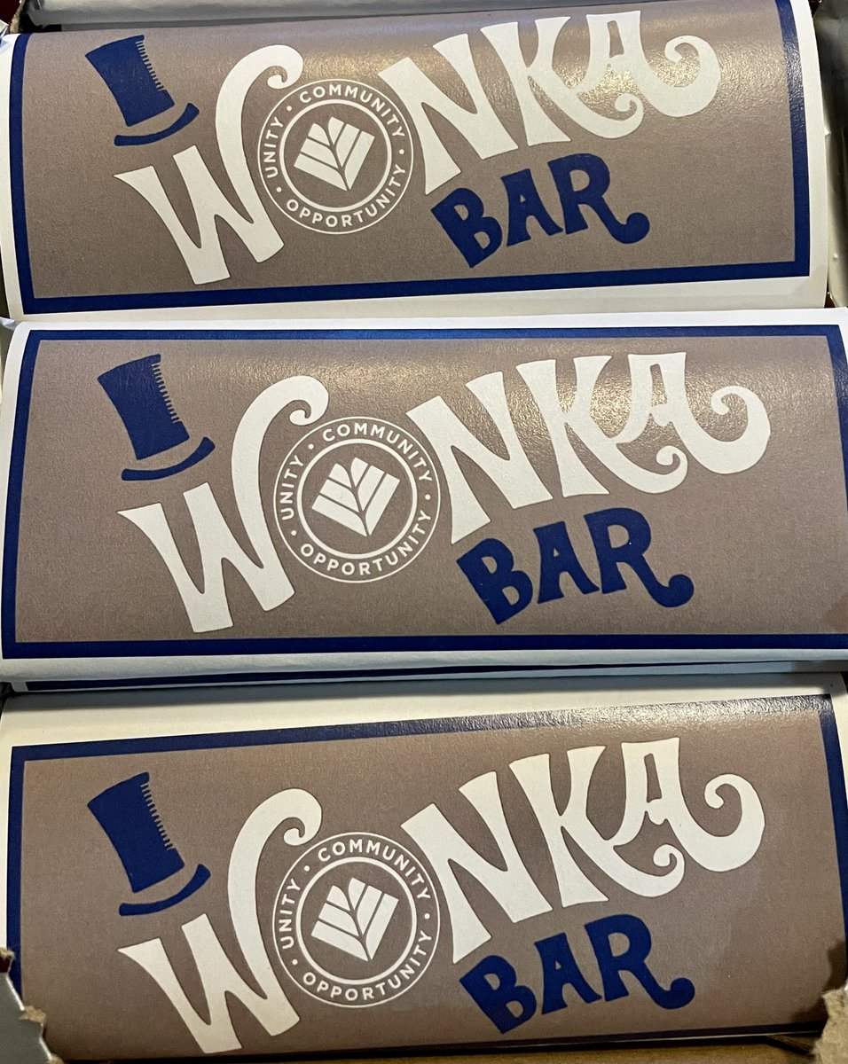 CandyMichelli's tweet image. Attention @ipsd204 staff: Willy Wonka heard it was a 204 Unity Day and placed 204 “Golden Tickets” inside Wonka chocolate bar wrappers! 1 lucky winner per building will win a marvelous prize before Winter Break! Who has the Golden Tickets? #2gether204 Unity-Community-Opportunity