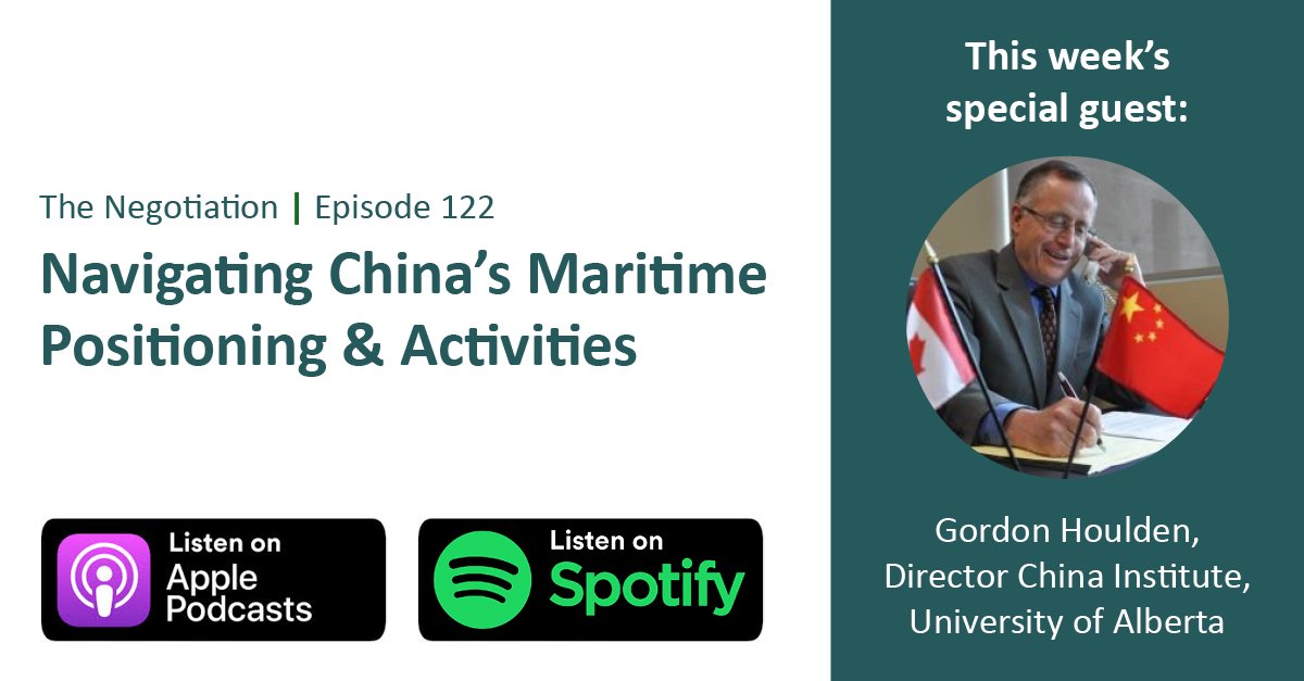 In this episode, we delve into China's maritime positioning and activities with Gordon Houlden. 

🎧 Apple: apple.co/3yu4VPt
🎧 Spotify: spoti.fi/3oZeN0s