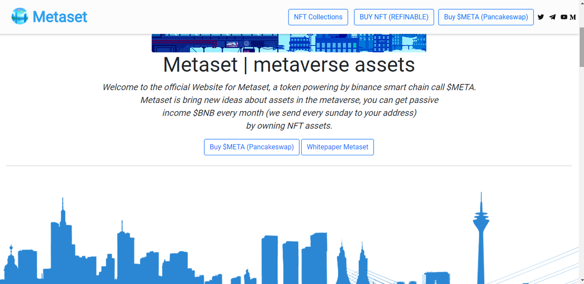 MetasetWorld's tweet photo. The website is finished, but still needs some more improvements
#NFTs #NFTCommunity #NFTGame #bnbusdt #Binance #BinanceSmartChain https://t.co/2gxjthXiMM