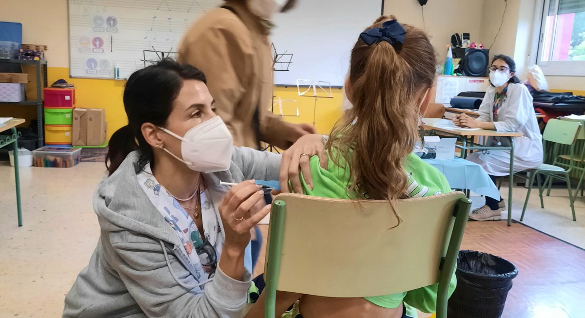 GVAsanitat's tweet photo. @generalitat @anabarcelochico 📷 CEIP Eusebio Sempere, Alacant https://t.co/h4GI23bt01