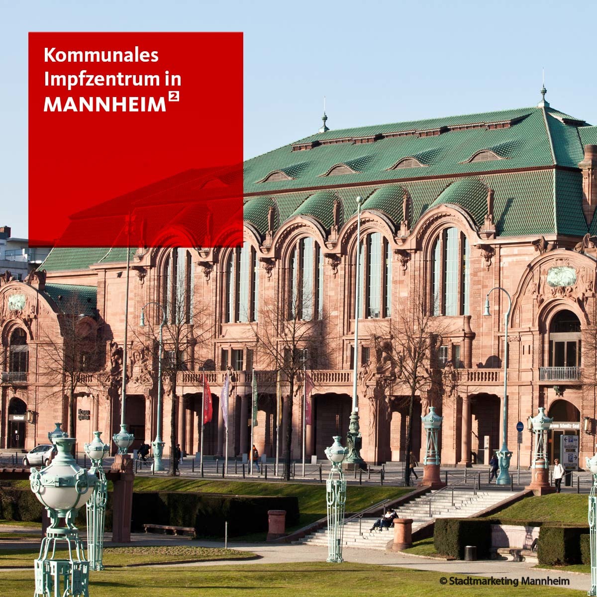 ❗❗ Bitte teilen und weitersagen: Ab sofort auch Impfungen MIT Termin für über 30 Jahre alte Personen mit Hauptwohnsitz in #Mannheim im Kommunalen Impfzentrum (KIZ) im Rosengarten möglich. Die Termine können unter mannheim.de/kiz gebucht werden ❗❗