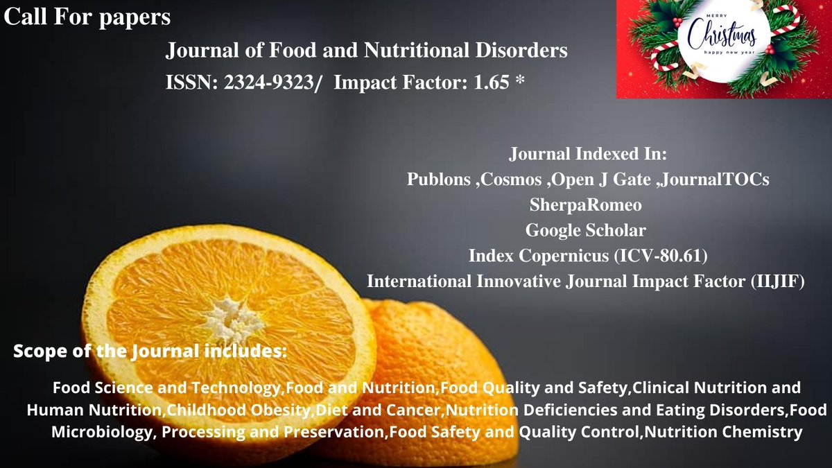 journalspublic's tweet photo. World Nutrition Week: Eating healthy food should be your priority?
Kindly submit your valuable research work to overcome this.  Food and Nutritional Disorder. Research is seeing what everybody else has seen and thinking what nobody else has thought.#food #nutritioneducation https://t.co/q5qiQkHYK6