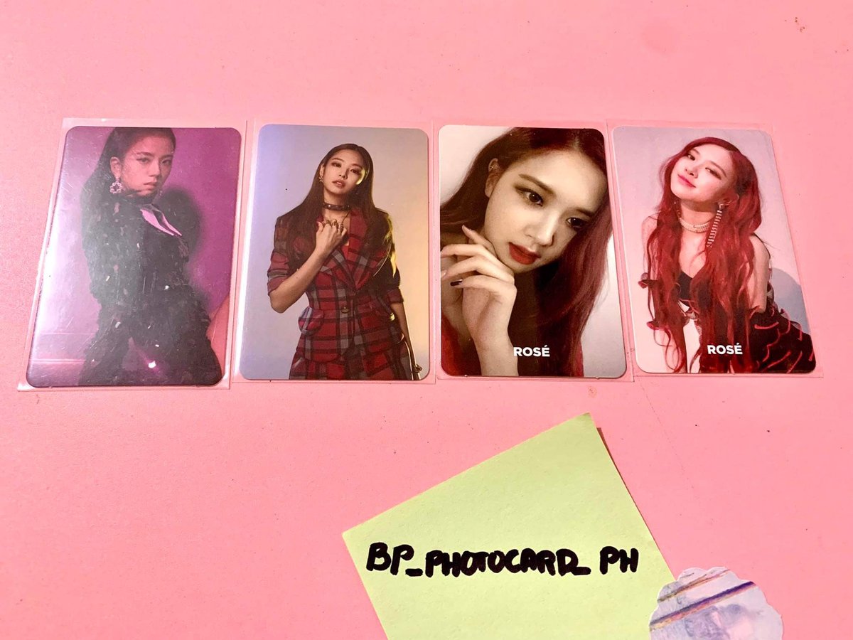 BP_Photocard_Ph's tweet photo. WTS LFB 

SQUARE UP 

250 PER MEMBER 

JISOO JENNIE ROSE https://t.co/1c4OP07vIe