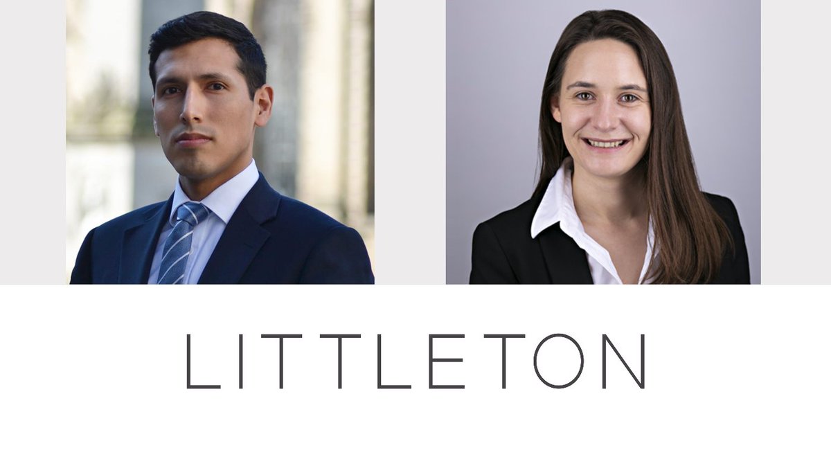 Littleton is delighted to announce that, from 4th January 2022, we will be welcoming Joel Wallace and Georgina Churchhouse @GChurchhouse to our growing team. littletonchambers.com/littleton-welc…