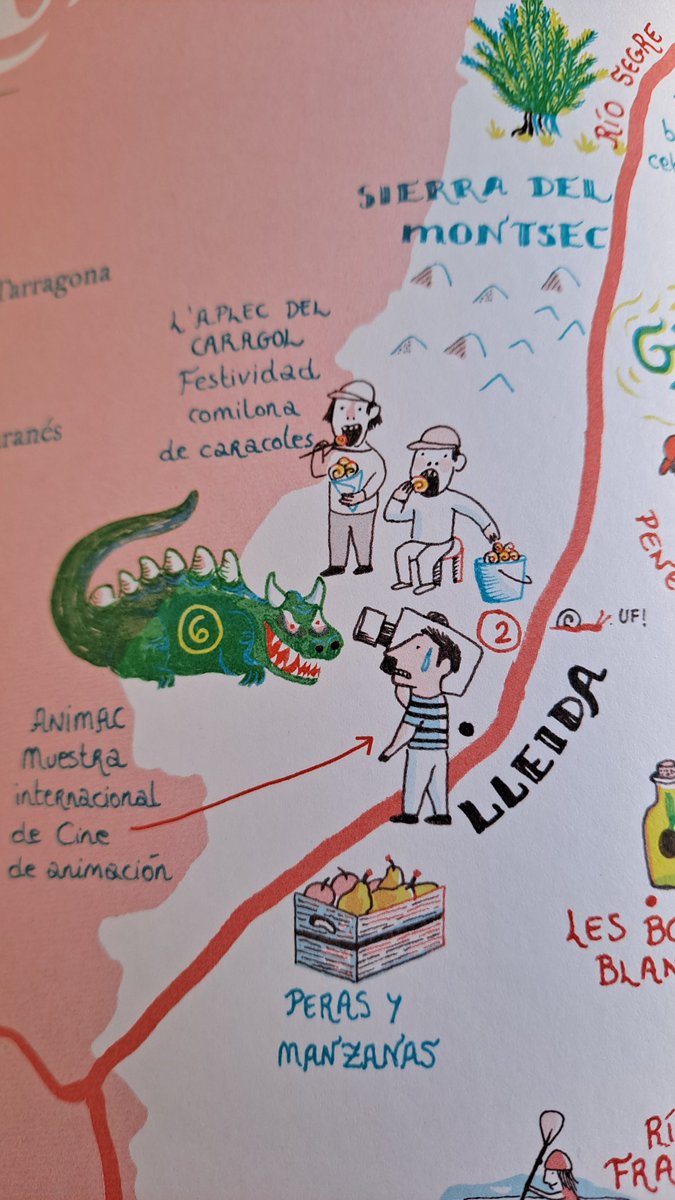 JoaqinArias's tweet photo. Acabamos de publicar con @LaAleCrea y @lonelyplanet_es este #AtlasDeEspaña, para niños entre 7 y 99 años (o más). Un viaje ilustrado por la historia, la cultura, el folclore y la gastronomía para perderse leyendo durante horas. 🥰 https://t.co/VTAi1g0AmL https://t.co/jTldLLkKhv