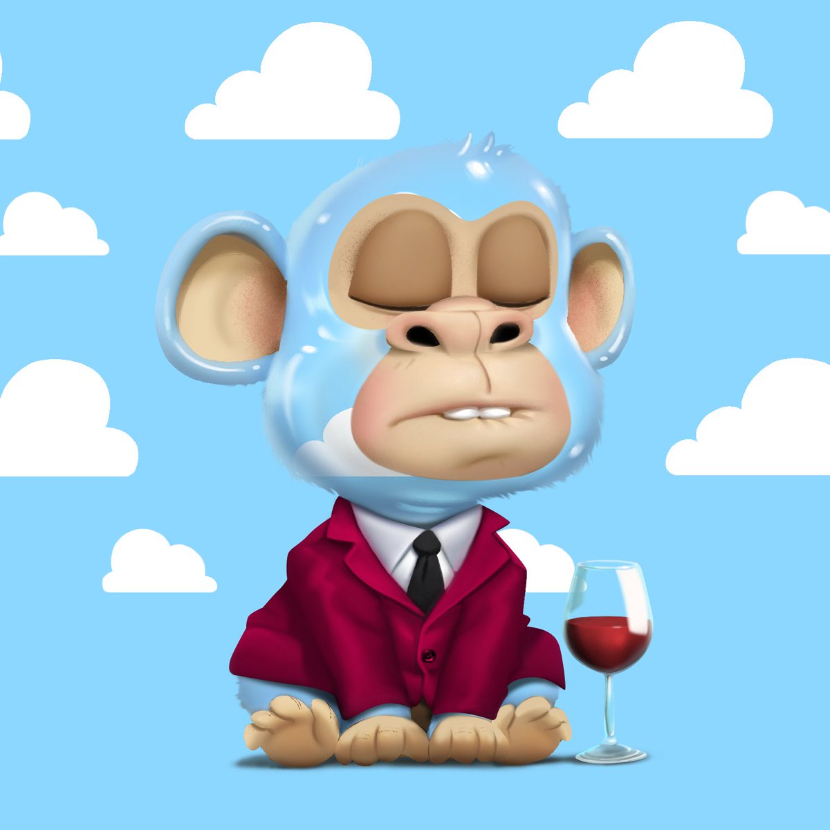 Just aped back in <a href="/ApeKidsClub/">Ape Kids Club</a> with this little charm, AKC #6260😁

Cheers frens🍷👊
<a href="/VictoriorCG/">Victorior</a> <a href="/bored_li/">bored Li</a> <a href="/TFGmykL/">TFG</a> 

#ApeKidsClub #AKC #NFTCommunity