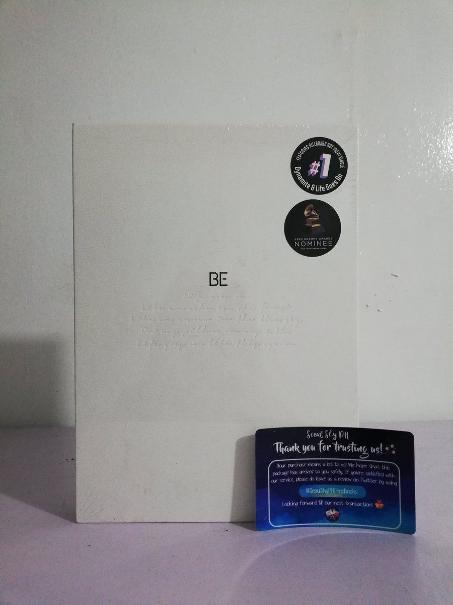 WTS/LFB | #SeoulSkyOnhand

[HELP RT]

BTS 'BE' ESSENTIAL WITHOUT POB

🏷️ ₱799 + LSF

✔️ Sealed, complete inclusions 
‼️ PAYO/ 3 days to pay 
✨ Onhand, ready to ship
💳 Gcash and BPI

📝 Reply with "MINE - BE" if a serious buyer