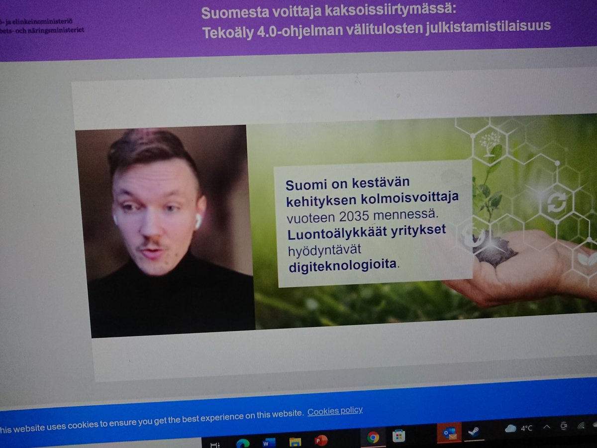 winninghelix's tweet photo. Luontoälykkäät yritykset tuovat Suomelle kestävän kehityksen kolmoisvoiton #taloudellinen #sosiaalinen #ekologinen @JussiHerlin #AI4point0FI #luontoälykkyys #naturesmart https://t.co/IL7brWgEKM