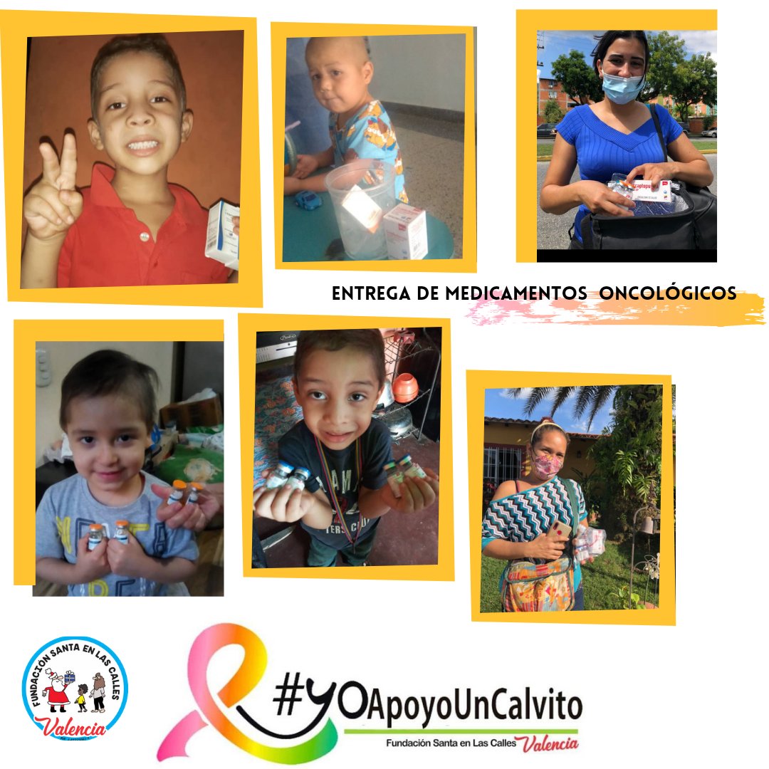 SantaEnCallesVa's tweet photo. Entregas a pacientes hemato-Oncológicos.
#YoApoyoUnCalvito
#ChamoSalud https://t.co/jHI3NokC97