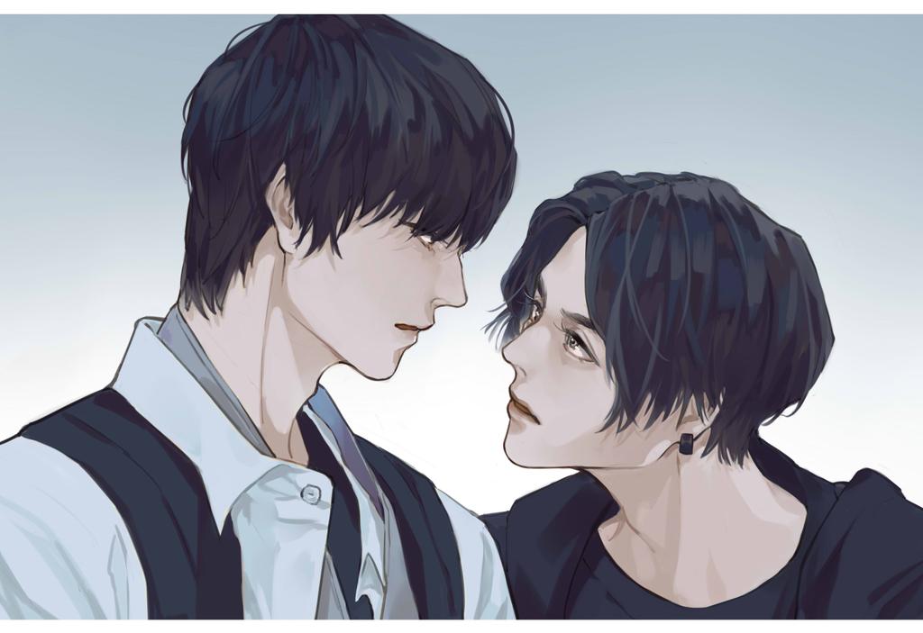Collinscute1's tweet photo. Drew something😝️
期待明天的第五话呀！！✨️✨️💕️😍️😍️

#美しい彼 
#MyBeautifulMan https://t.co/mMXfpiSh8c