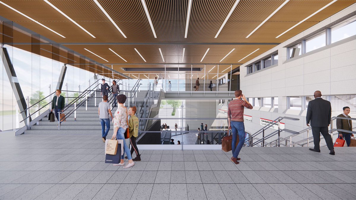 We’ve revealed more detailed designs for Cardiff Parkway – a new station sitting on the mainline, providing local and national services: cardiffhendrelakes.com/cardiff-parkwa…