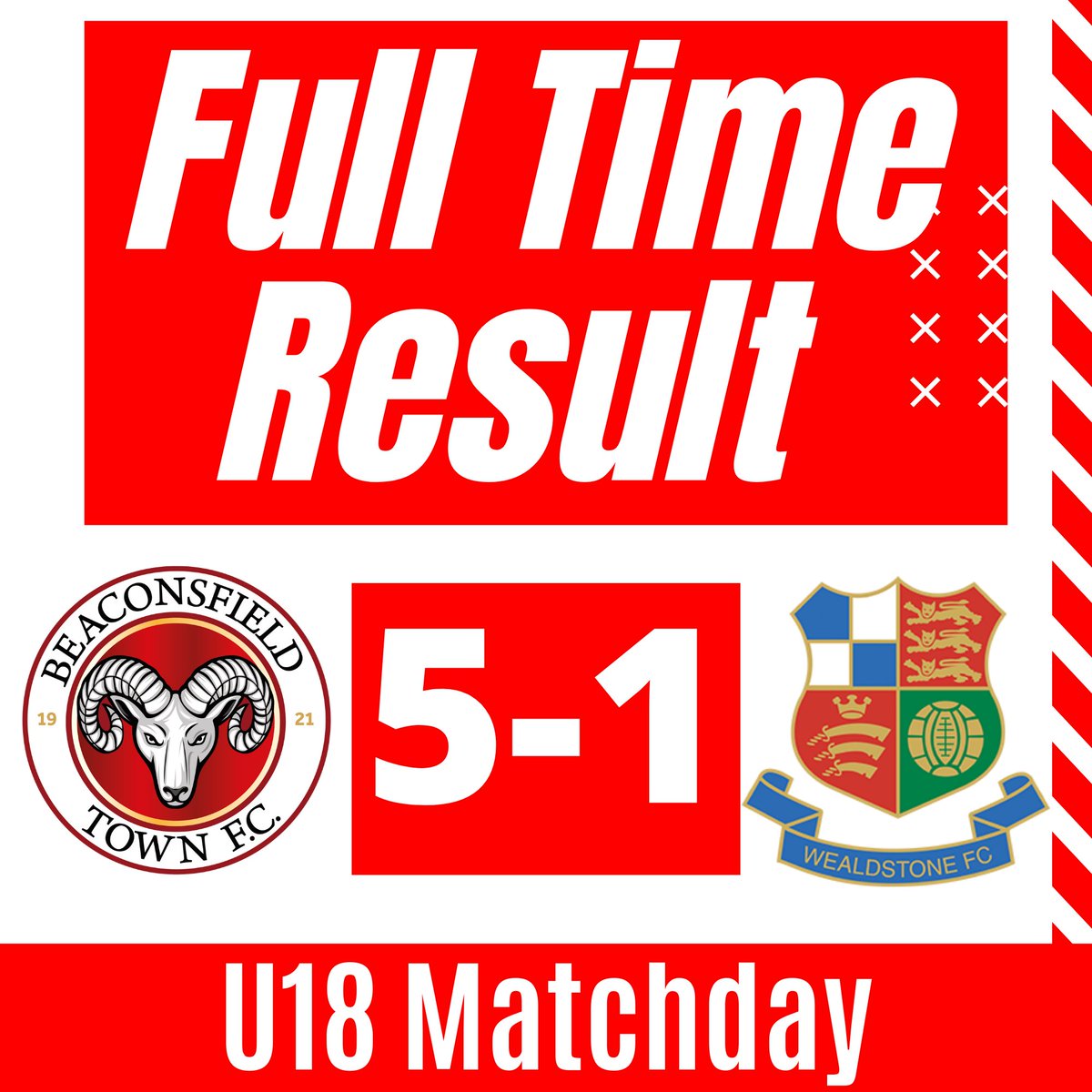 An excellent result from an excellent performance!

Ram of the Match - 🌟R Keary🌟

Goal Scorers:
⚽⚽ C Johnson
⚽ K Connor
⚽ J Mckenzie
⚽ D Gibson

#BTFC #YoungRams 🐏