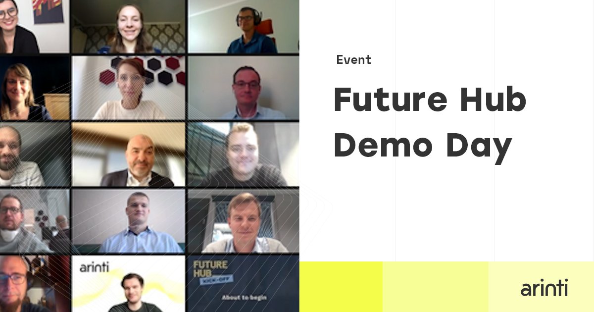Tomorrow Future Hub celebrates the end of its second program with a Demo Day and Arinti gets to be there!

We'll be presenting our case with the Latvian Post about labeling data extracted from parcels.

Don't want to miss this? Register here 👉 bit.ly/3DOTZgp