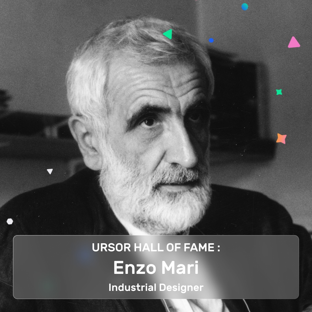 astrosafebrowse's tweet photo. Entering the URSOR Hall of Fame today - Legendary designer Enzo Mari. His work has inspired generations of creatives with his radical approaches to rational creativity. Enzo - We salute you!
.
#kidscreativity #design #startups #kidstech #ursor #finh #enzomari https://t.co/EucKJ6SLEr
